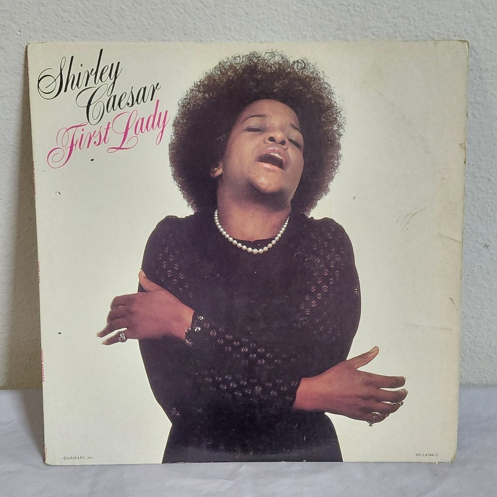 Shirley Caesar First Lady Vinyl LP 1977 Roadshow RS-LA744-G Gospel Soul